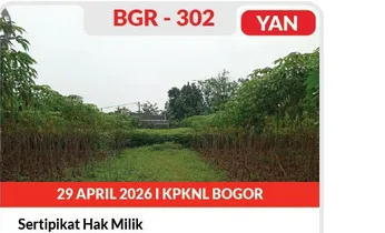 Tanah lelang Bogor