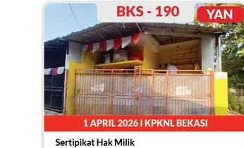 Rumah lelang Bekasi