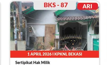 Rumah lelang Bekasi