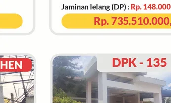 Rumah lelang Depok